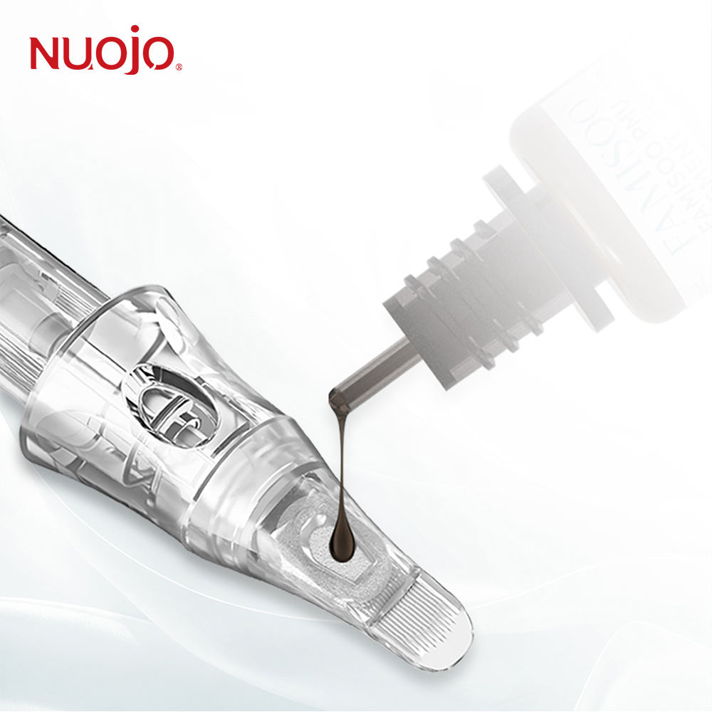 Custom LOGO Disposable V6 HALF-WALL Permanent Makeup Cartridge Needle for Eyebrow Lip - Image 3