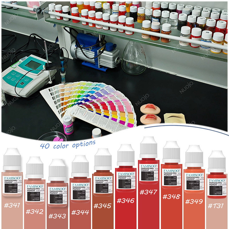Nuojo PMU Pigment permanent makeup pigments T42 Victorian Rose